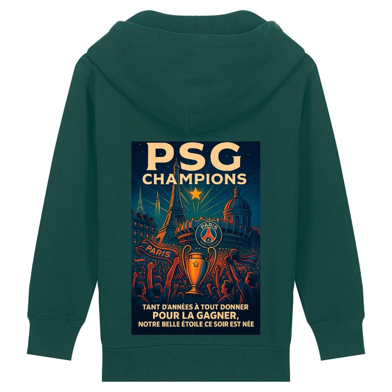 Hoodie Enfant PSG Champions