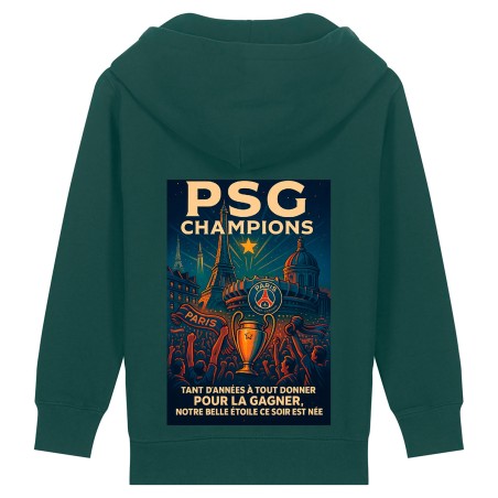 Hoodie Enfant PSG Champions