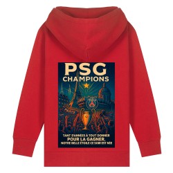 Hoodie Enfant PSG Champions