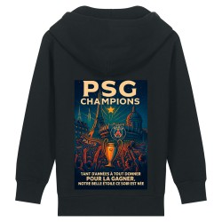 Hoodie Enfant PSG Champions