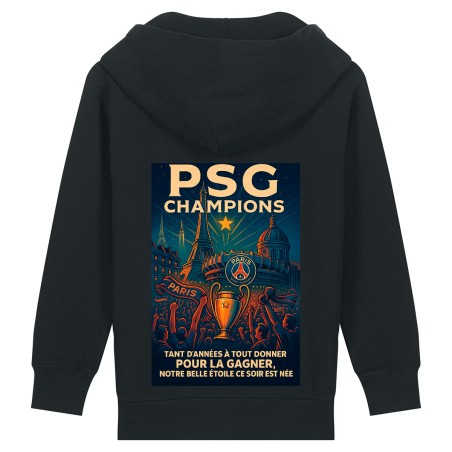 Hoodie Enfant PSG Champions